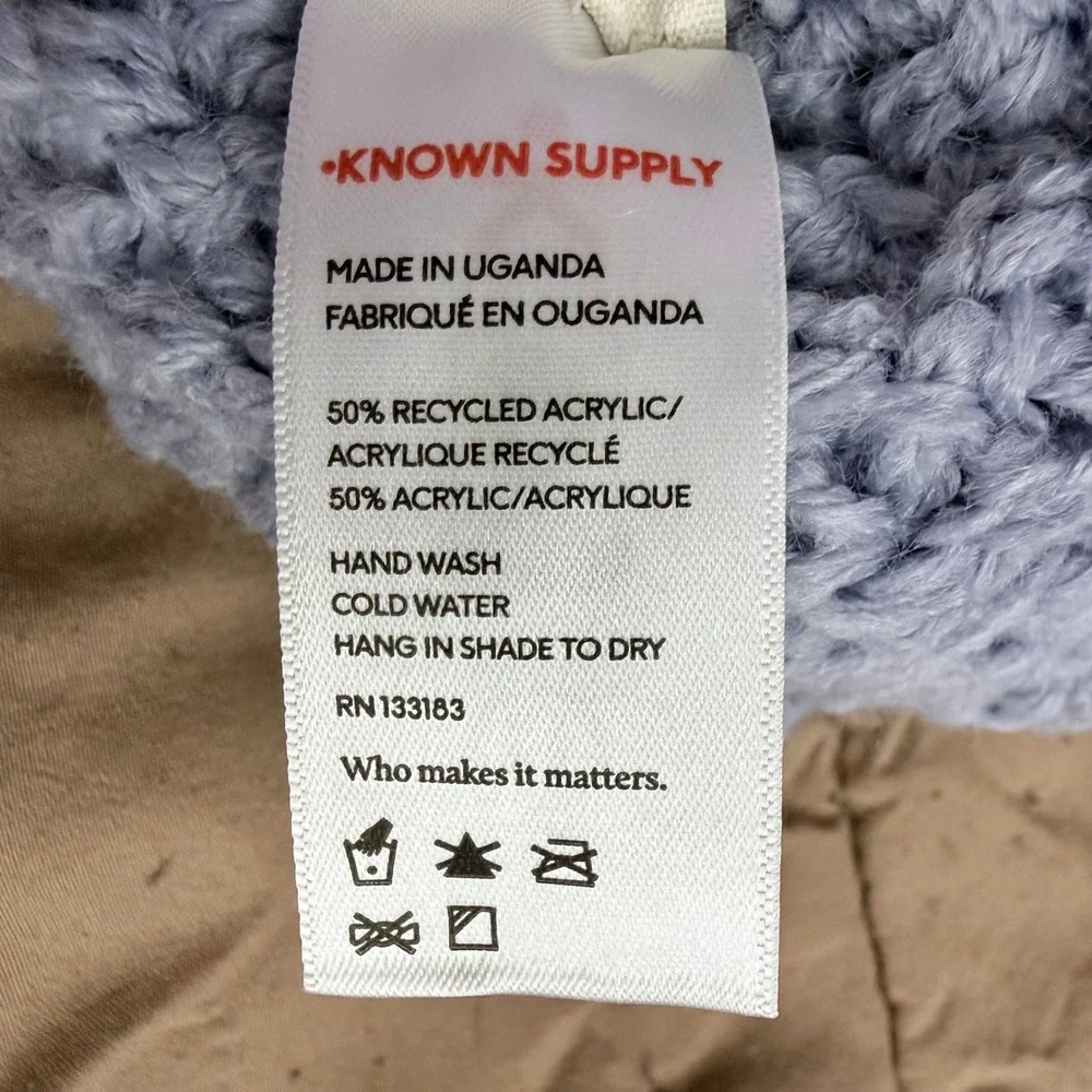 Krochet Kids intl. handcrafted chunky